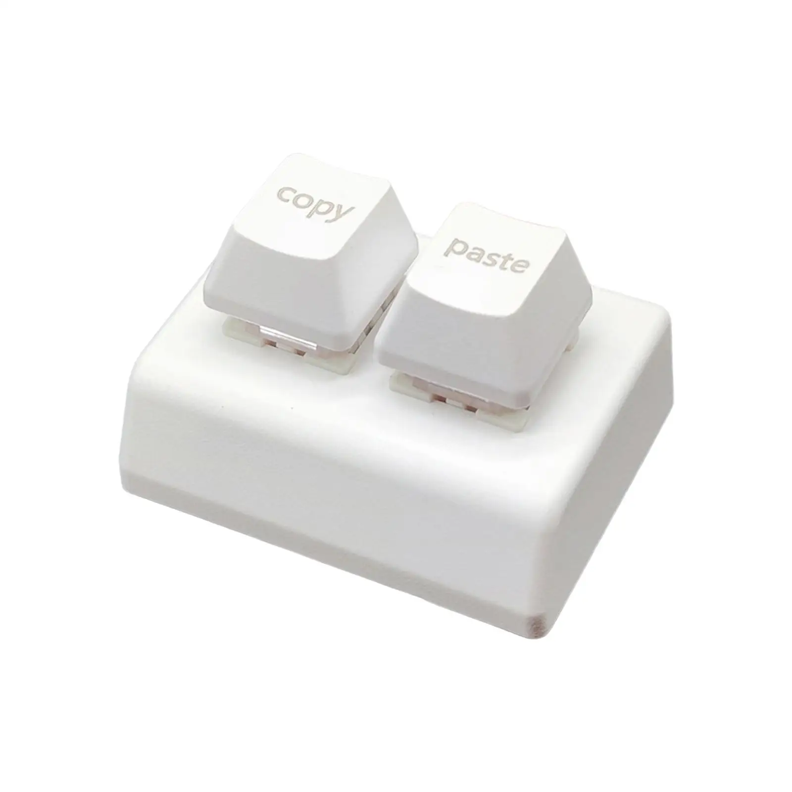 Mini Teclado de 2 Teclas USB com Fio RGB Retroiluminado para Copiar e Colar, Ideal para Programação e Jogos