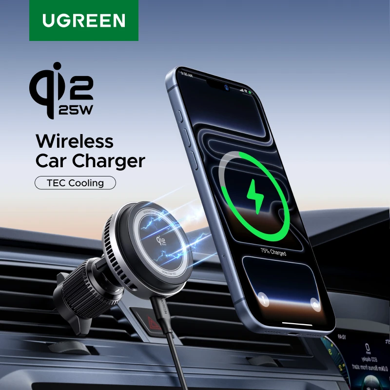 ugreen-magflow-pro-qi2-25w-magnetic-wireless-car-charger-with-cooling-fan-for-iphone-12-and-later-car-phone-holder-fast-charging