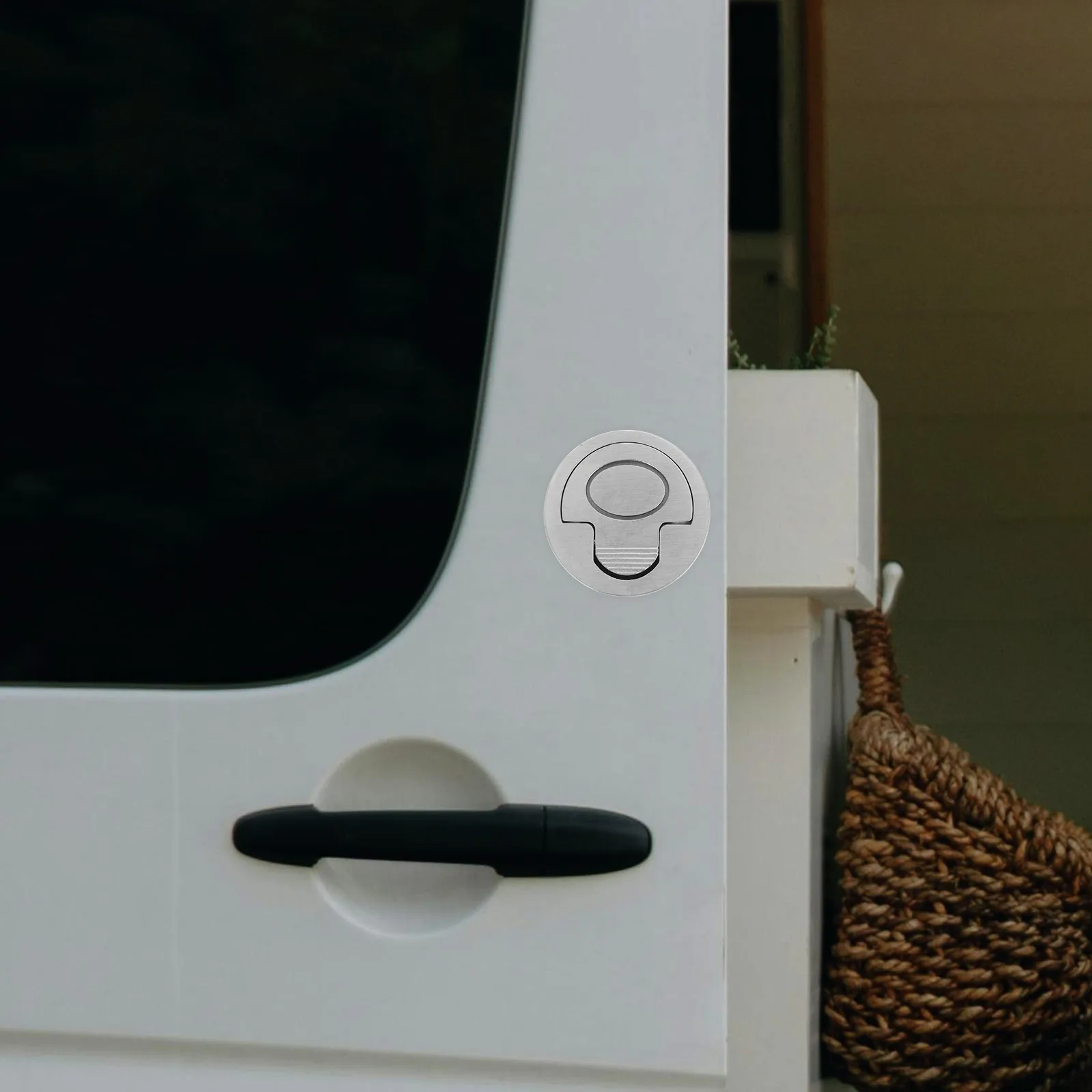 

Stainless Steel Flush Lift Handle Cabinet Recessed Pull Boat Deck Hatch Marine Door Handle Durable Polished Design