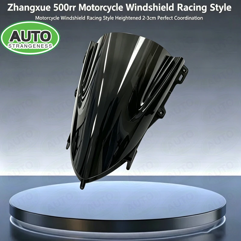 

NEW DEGIN Double Bubble Viser Windshield FOR ZHANGXUE ZXJC ZX 500RR ZX-500RR 500 RR RR500 2025-2026 Accessories Windscreen