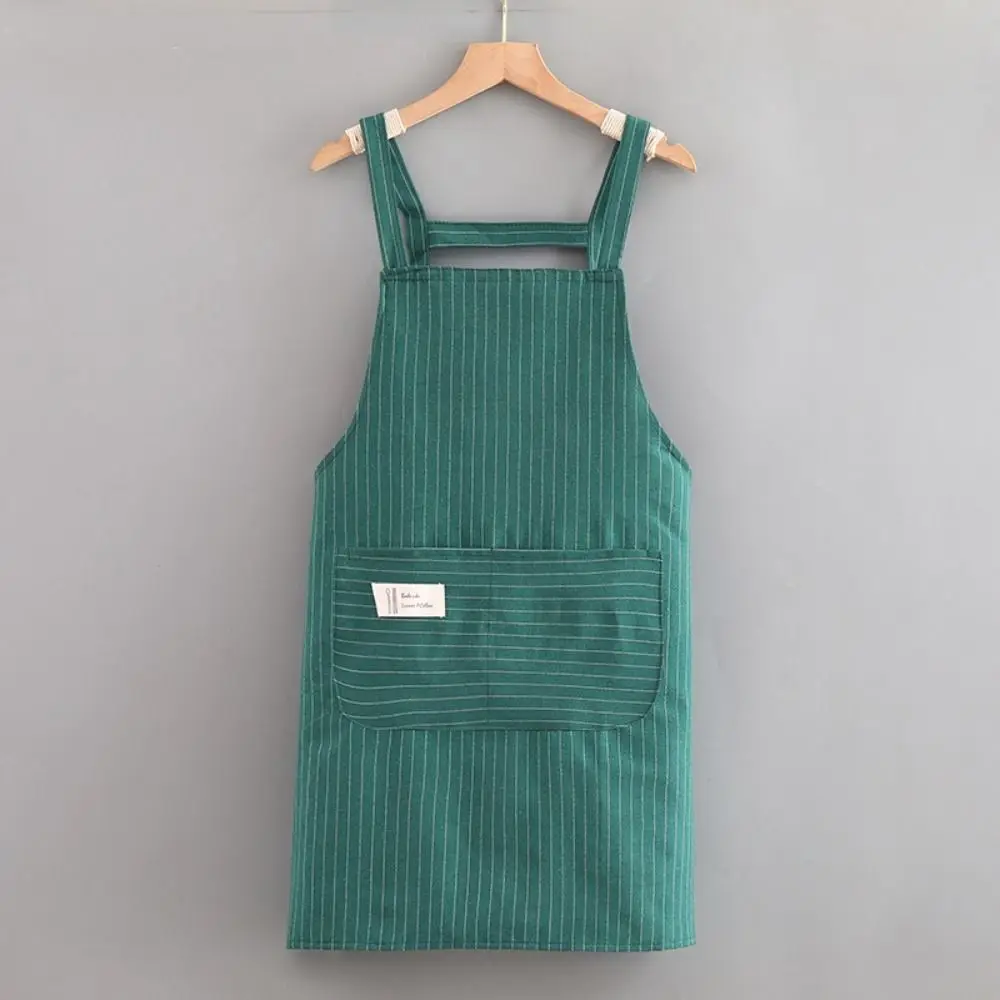 Cotton Cloth Kitchen Apron Wear Resistant Cleaning Accessories Household Apron Coffee House Apron for both men and women