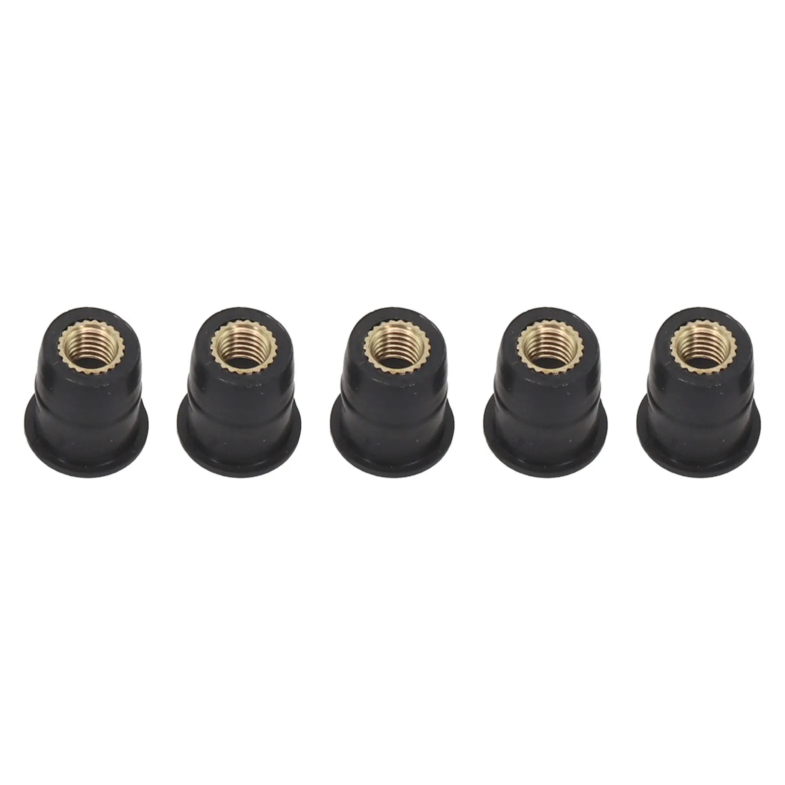 ATV Mounting Motorcycle Mounting Rubber Nuts Motorcycle Rubber Nuts Brass Materials Versatile Solution High-quality Rubber