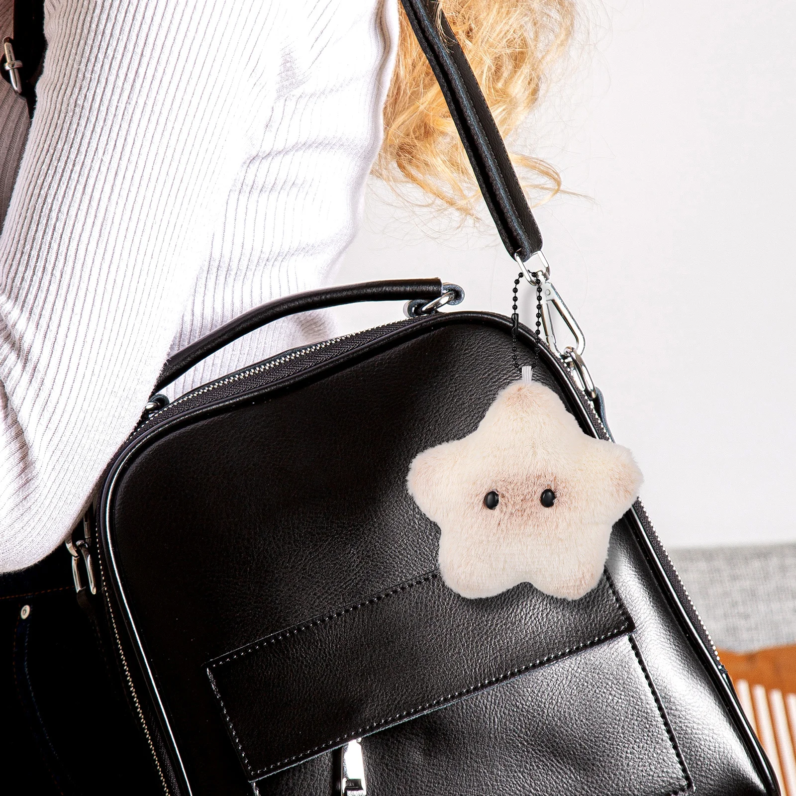 

Милый мультяшный брелок в форме звезды, мягкая сумочка, подвеска, кошелек, подвеска на рюкзак, брелок, подвеска, брелки для рюкзаков