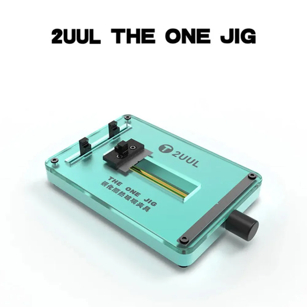 2UUL BH03 THE ONE Jig with Heat Resistant Tempered Glass Fixture For PCB Board Mainboard IC Chip Planting Tin Universal Clamp