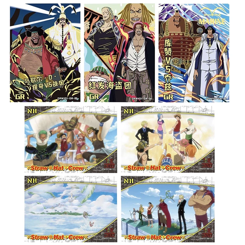 

Japanese Anime One Piece Trafalgar D. Water Law Monkey D. Luffy Usopp Collectible Cards Christmas Birthday Gifts Children's Toys