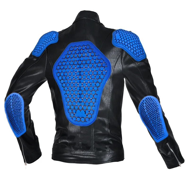 

Motorcycle Riding Suit Four Seasons Motorcycle Retro Casual Jacket Leather Jacket Female Rider Windproof and Fall-proof Suit