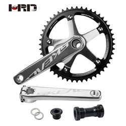 SKEACE 48T 165mm Fixed Gear Crankset Alumniun Alloy Crankset BCD144 Single Speed TRACK BIKE SKE Crankset Chainwheel Including BB