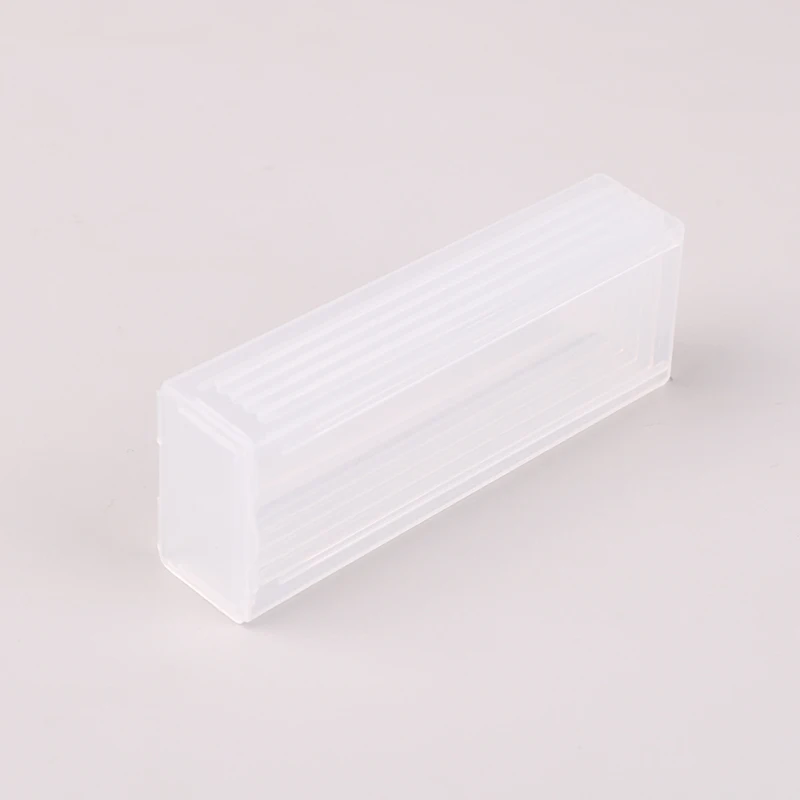 Plastic Microscope Slide Mailer Glass Slides Holder Storage Box Microslide PP Holds 5 Dispenser Box