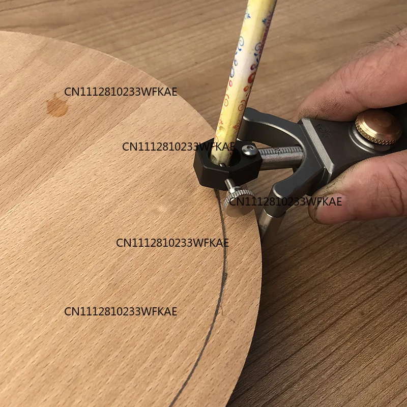 Woodworking Scribe Carpenter Arc Straight Line Dual-purpose Scribe DIY Creative Tools European Scribe