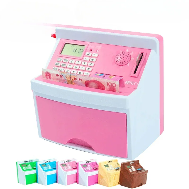 

ATM automatic deposit and withdrawal, smart piggy bank, creative children's birthday gifts