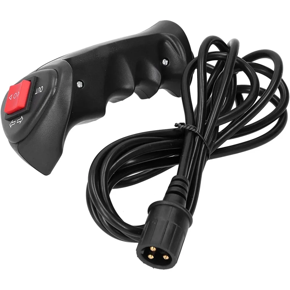 3-Prong Wired Electric Winch Remote Controller Handheld Control Switch 1.5m Cable For Off Road Vehicle Electric Winch Part