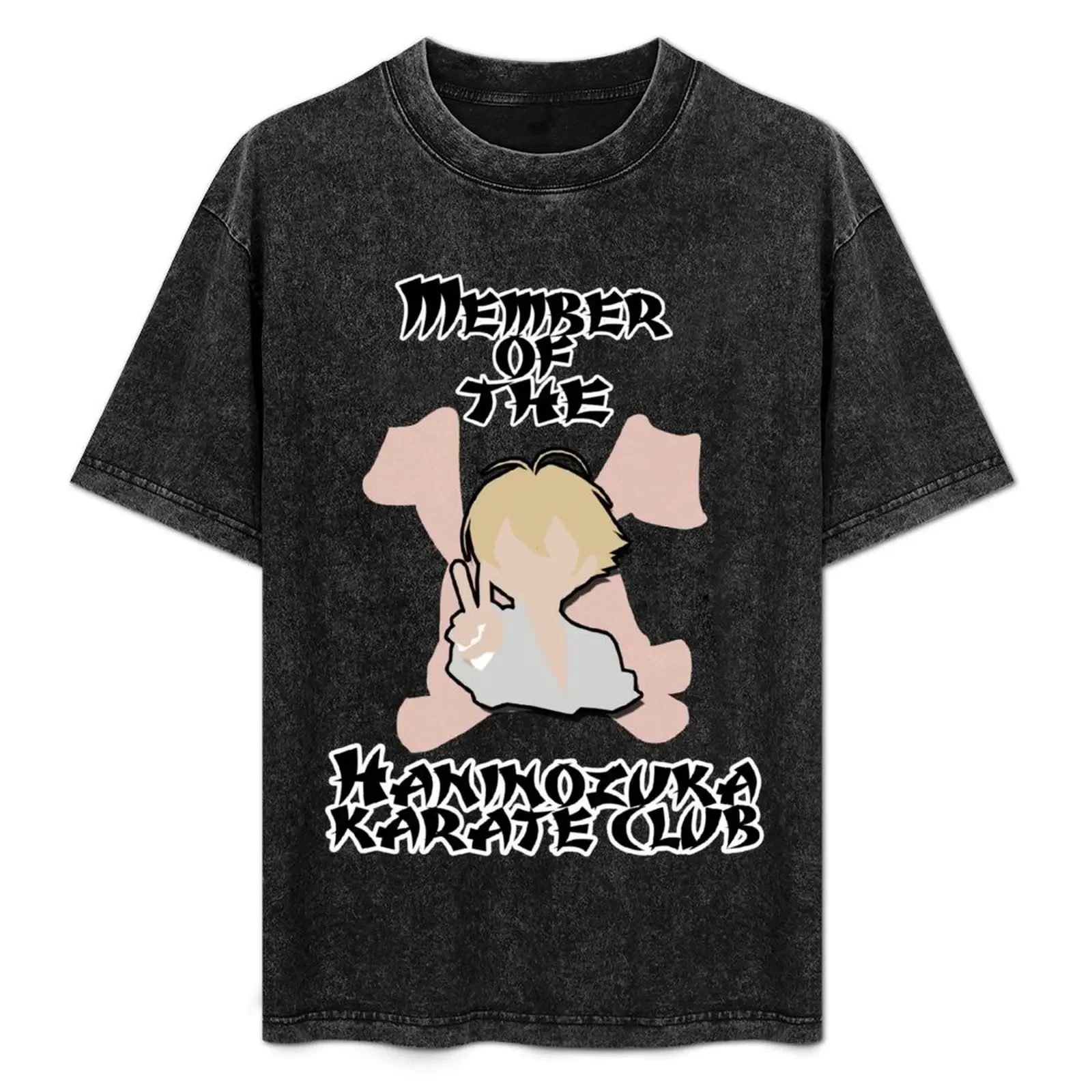 

Haninozuka Karate Club T-Shirt boys whites shirts graphic tee anime clothes anime stuff tee shirts for men