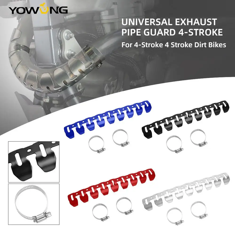 

YZ 450F/250F Motorcycle Exhaust Muffler Pipe Leg Protector Heat Shield Cover Heat resistant For Yamaha YZ450F YZ250F MY18 MY15