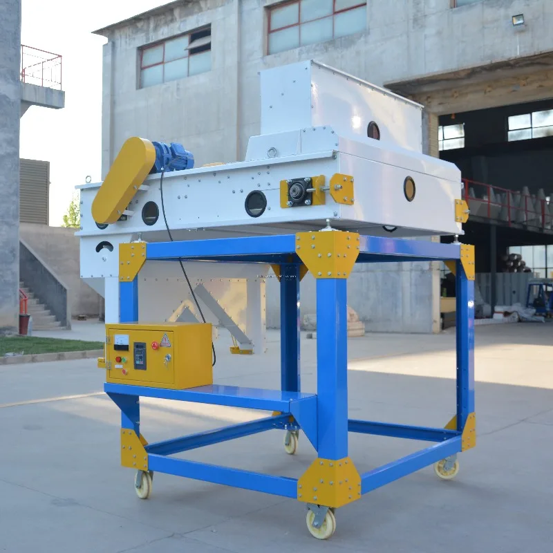Multifunctional High Productivity Motorized Magnetic Soil Remover Wheat Sesame Rapeseed Seed Processing Machine 5000kg/h