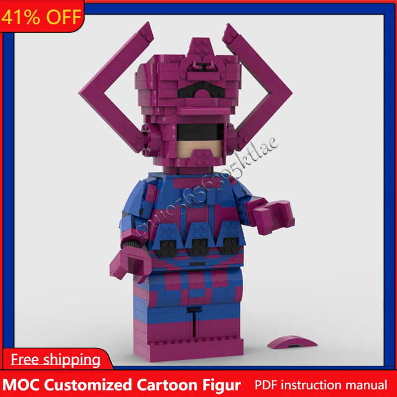 新しい 1021 個 MOC 有名なアニメシリーズ SF 映画ミニフィグスケールガラクタスブロックモデル DIY クリエイティブおもちゃフェスティバルギフト