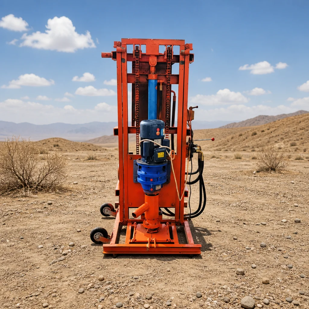 Customized 100 Meter Depth Small Type Hydraulic Water Well Drilling Machine Light Weight Design for Rural Village Water Supply