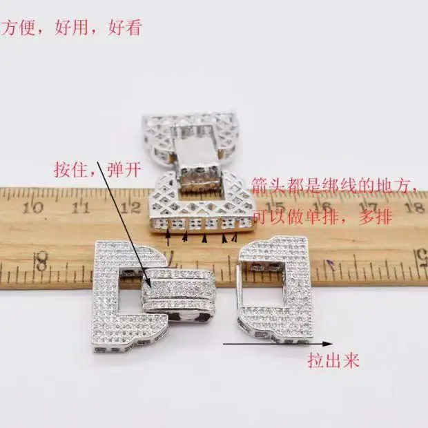 1piece Jewellery Clasp hooks DIY Making Necklace Connector Bracelet Accessories