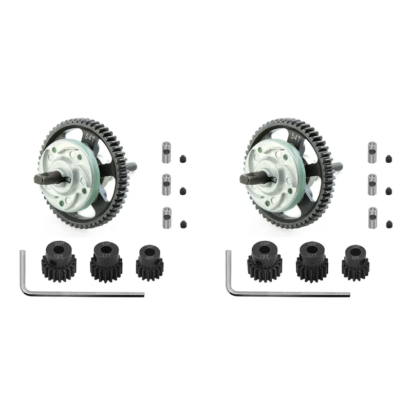 

2X6878 тапочка дифференциала с шестерней 15/17/19T для 1/10 Traxxas Slash Stampede Summit E-REVO, 54T