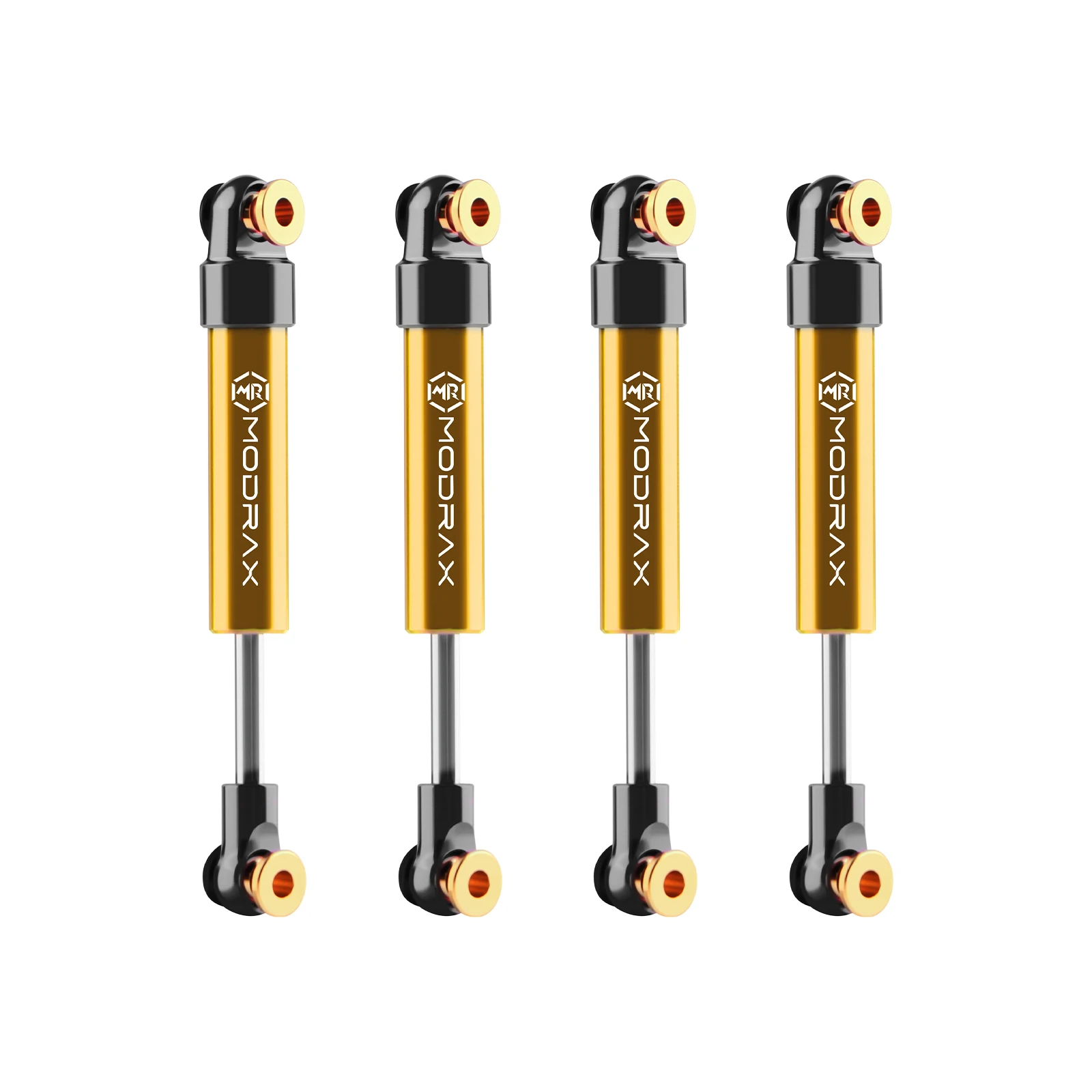 ModRax 40mm Ultra-thin Shock Absorber, Aluminum Micro Damper, Adjustable Inner Spring Shock for Axial SCX24 AX24 1/24 RC Crawler