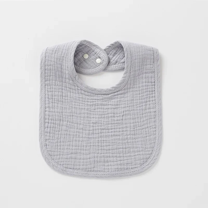 Baby Bibs Spring Summer Thin Bib 4-layer Muslin Children Cotton Infant Boys Girls Saliva Towel Newborn Burp Cloths Accessories