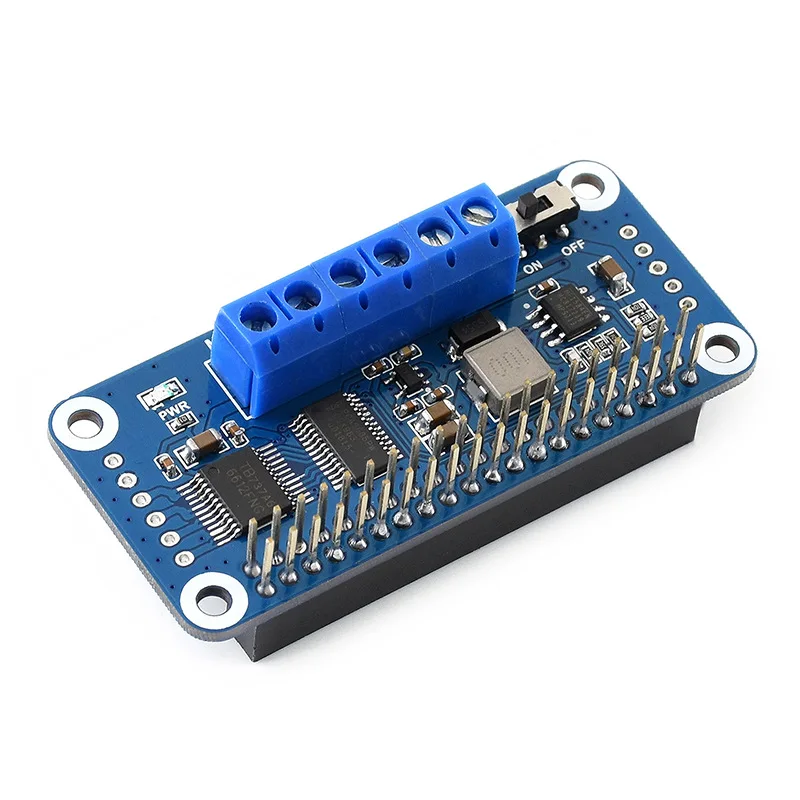 

Raspberry Pi PCA9685 TB6612FNG Приводы 2 двигателя постоянного тока I2C 5 В 3 А Штабелируемые до 32 модулей