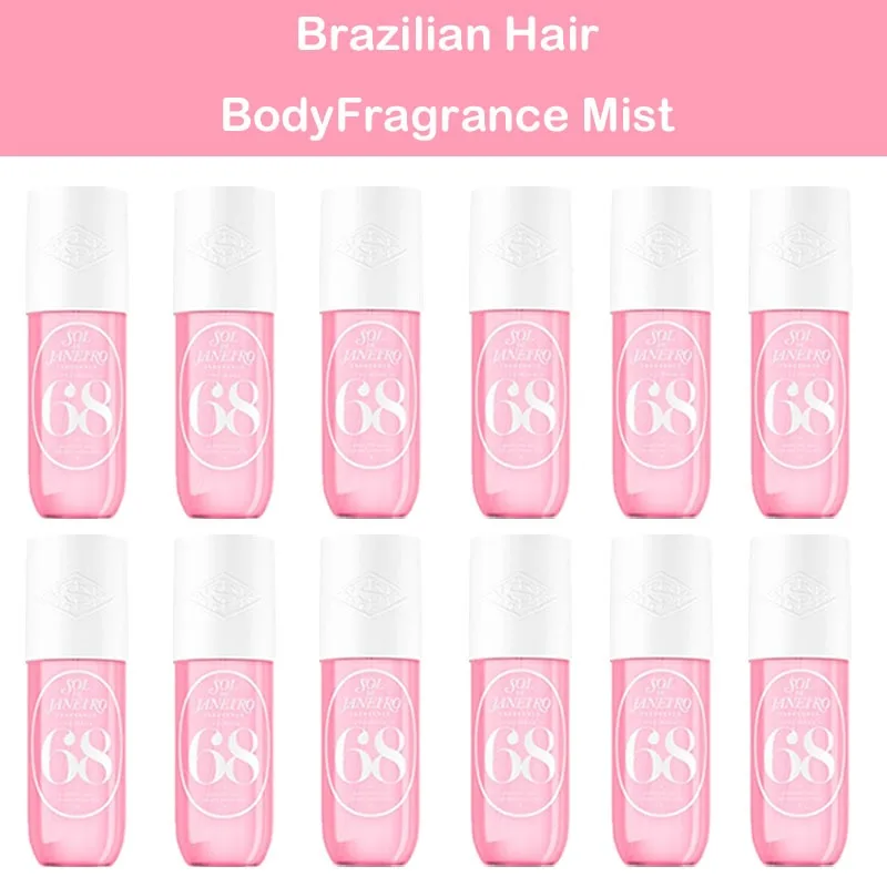 

Original 68 90ml Brazilian Hair Body Spray Long-lasting Portable Fruity Feminine Body Spray Moisturizing Skin Package Deodorants