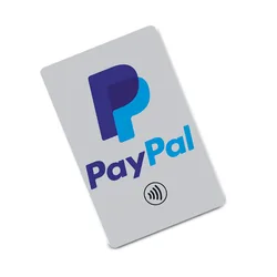 PayPal NFC Cards Printing NFC Chip Google Reviews Card Pop Up Link Quick Access to PayPal Payment Page