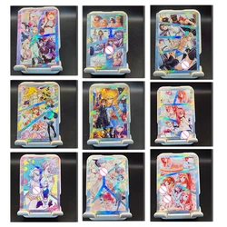 Goddess Story DIY homemade Hot stamping card Ram Yuuki Asuna Nakano Miku Nakano Itsuki Kitagawa Marin boy Toy Birthday  gifts