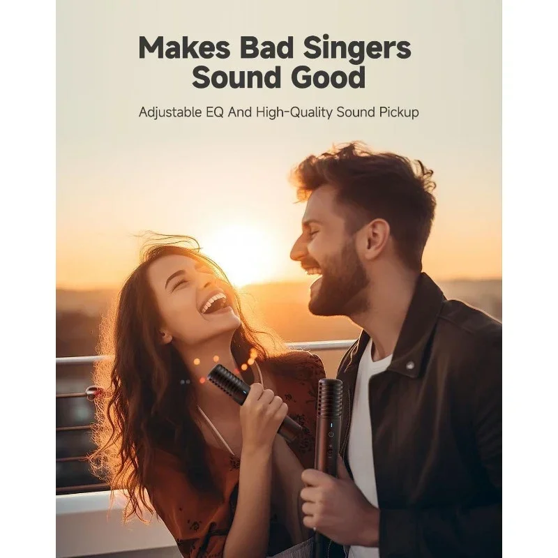 Fast Shipping.2024 Smart Karaoke Machine for Adults - with Lyrics Display, 64GB Karaoke Tablet, 2 Wireless Mics, Professional Ka