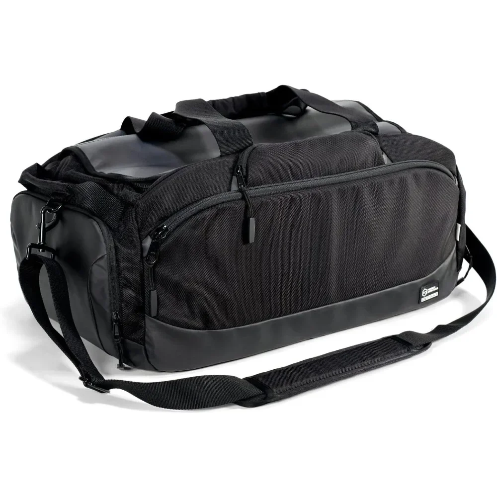 Darkness Disconnect Faraday Duffel Bag + 4 Detachable Faraday Pockets // Military-Grade RF Shielding for Large Electronics