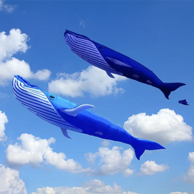 Colgante de pipa de ballena de 20m, pipa gigante, pipa de tiburón volador, tela de nailon, pipas weifang, fábrica de cometas profesionales, dragón deportivo de ocio