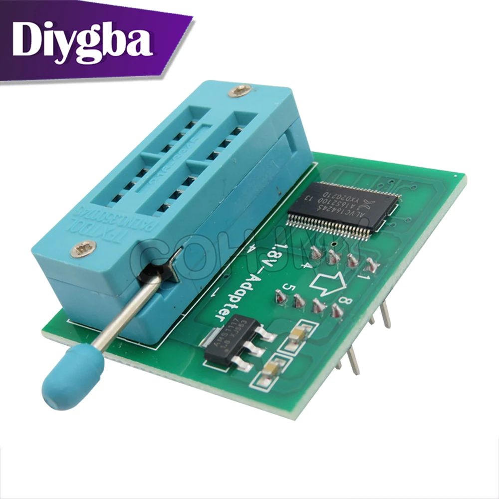 1.8V conversion socket SPI flash memory SOP8 DIP8 conversion tablet motherboard MX25 W25 1.8V adapter board