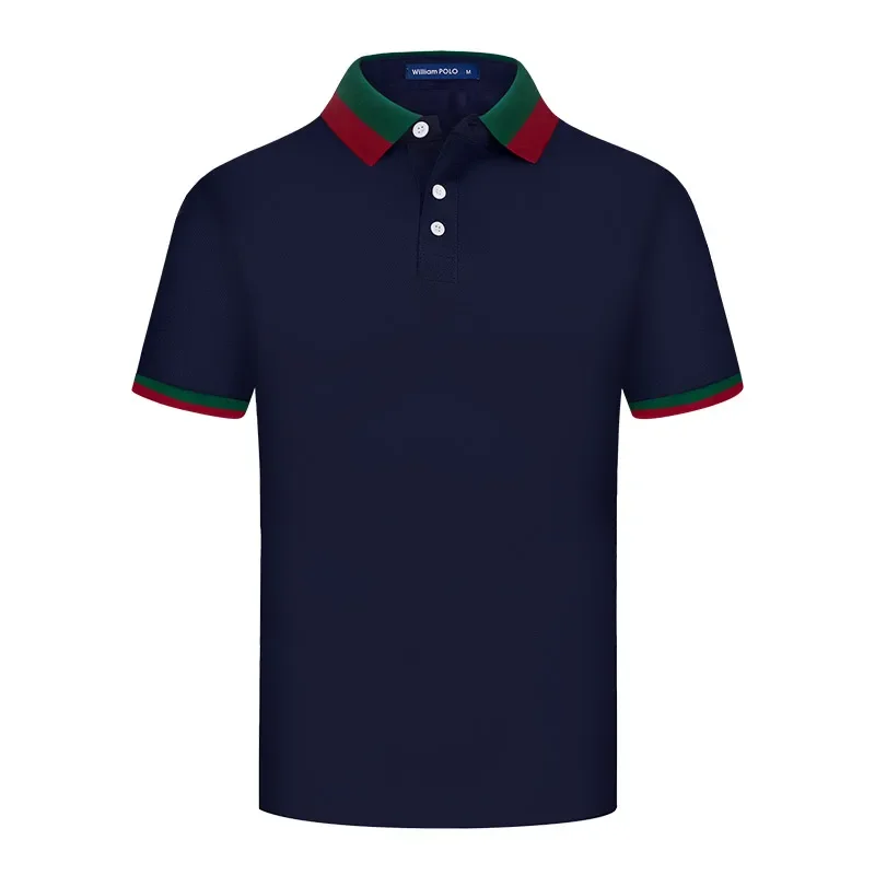 

Casual Shirt New Men's Fashion Cotton Short-sleeved T Shirt Men Summer Polo Shirt for Men