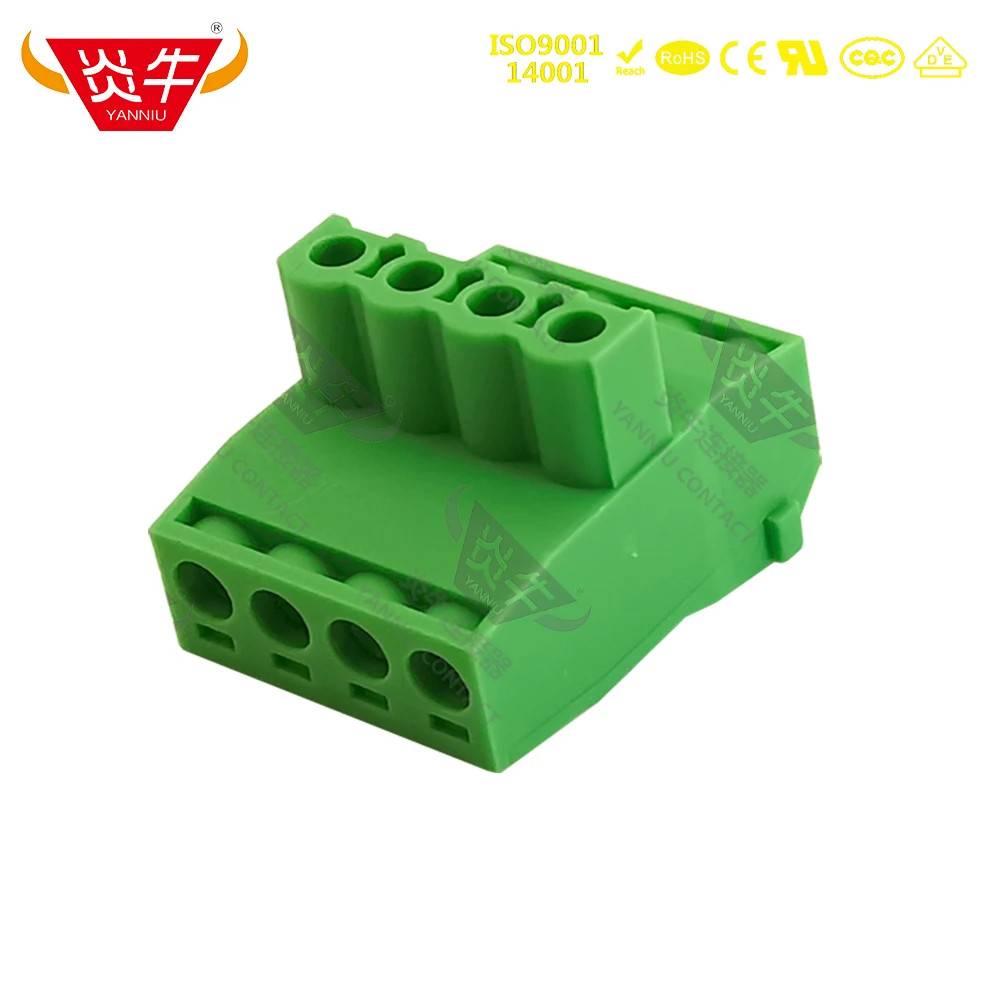 10Pcs KF2EDGKH 5.08 2P ~ 12P PCB CONNECTOR PLUG-IN TERMINAL BlOCK 2EDGKH 5.08mm 2PIN ~ 12PIN TMSTBP 2,5 ST  PHOENIX CONTACT