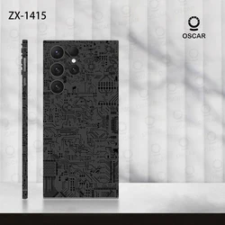 Colorful Decal Skin for Samsung Galaxy S24 S23 S26 Ultra Plus S25Note20 Back Screen Protector Cover Wrap Stones Sticker
