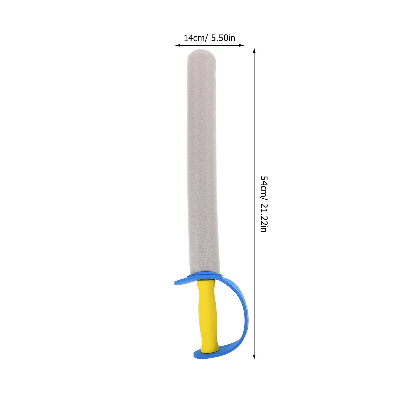 Accessoires d'épée en mousse pour enfants, 2 pièces, 54Cm, épées d'entraînement de Style médiéval aux couleurs vives pour cadeaux de fête, spectacles sur scène