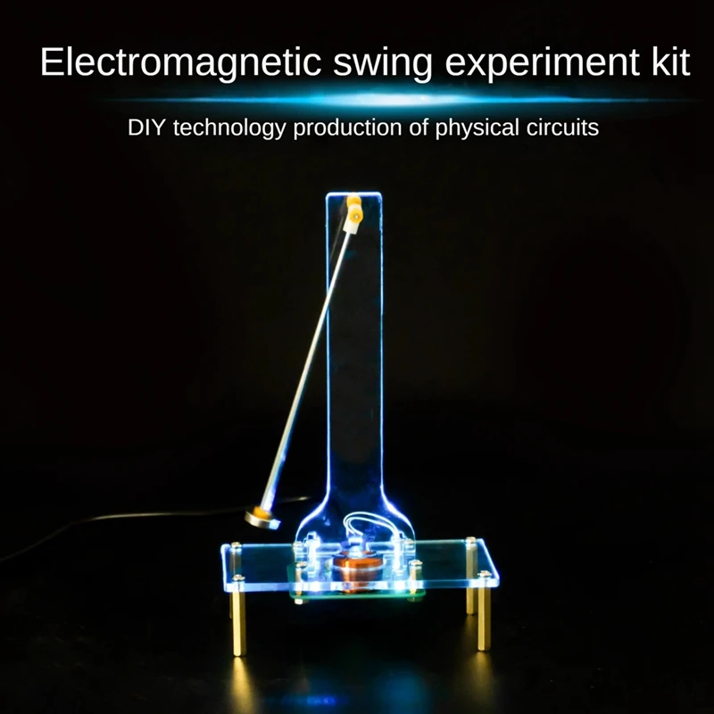 DIY Electronic Swing Kit Electromagnetic Swing Induction Teaching And Practical Training Welding Exercise Parts