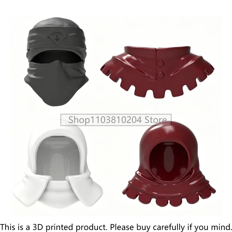 Medieval Building Blocks Soldiers Knights Figure Accessories Capes Helmets Spears Armor Mask Farmer Hat Axe Bricks Gift Toys E12 view 5