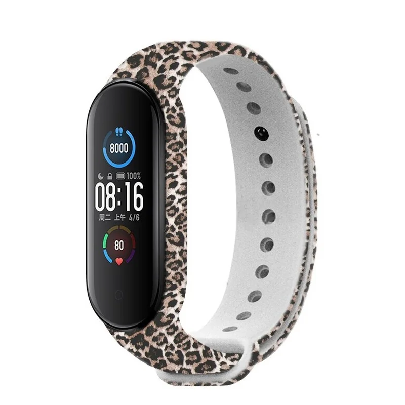 Correa de silicona para Xiaomi Mi Band 5, 4, 3, repuesto de pulsera, Color de muñeca