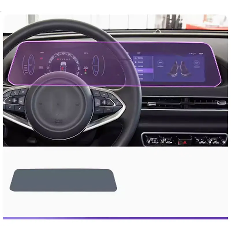 

For ORA CAT/FUNKY CAT GT LCD car radio gps Navigation and Dashboard TPU Screen film protector 2021-2022 2023