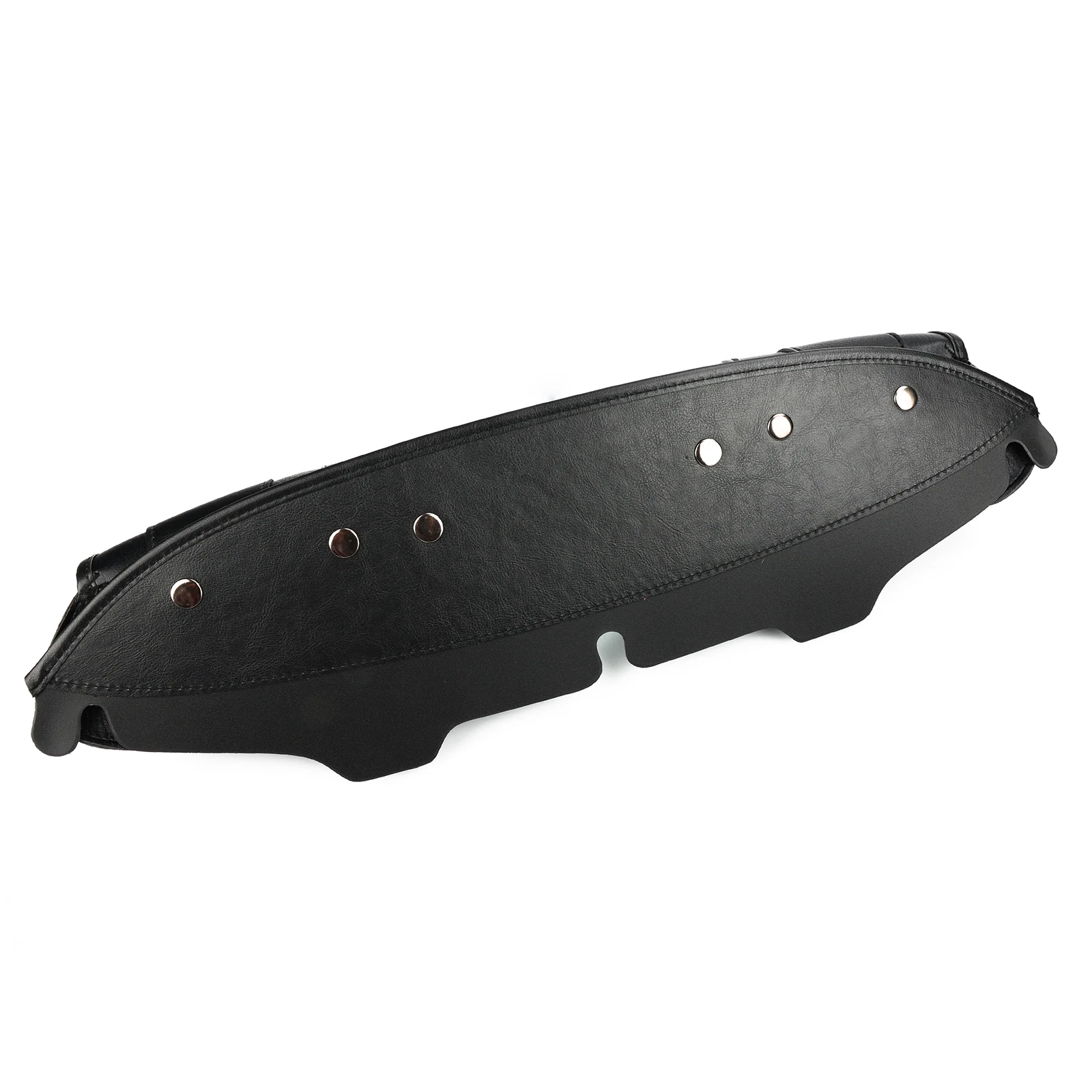 Motorcycle Windshield Bag PU Leather Front Fairing Storage Pouch For Harley 1996-2013 FLHT FLHTC FLHX FLHTK FLHTCU FL Trike