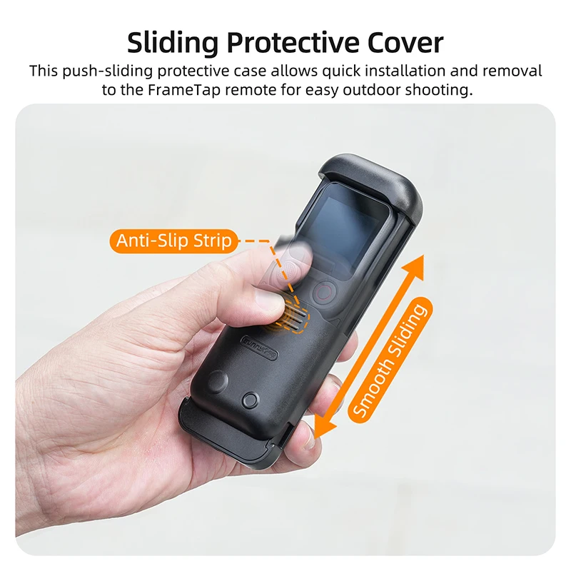 FrameTap Viewfinder Remote Control Protective Case For DJI Osmo Pocket 4P Shockproof Cover Gimbal Camera Accessories