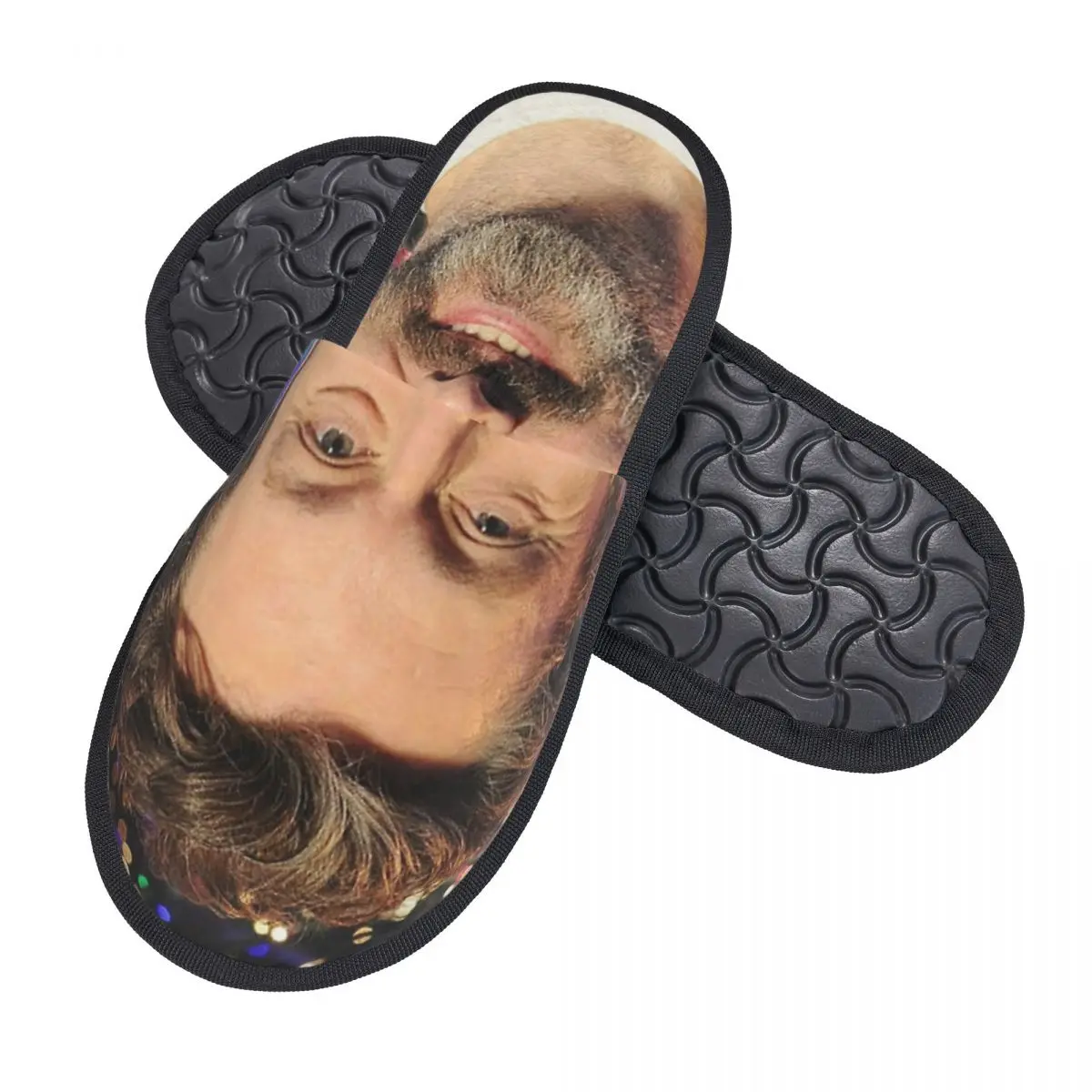 Michael Sheen Winter Cotton Home Slippers Bedroom TV Shows Cozy Memory Foam Slides Anti Slip