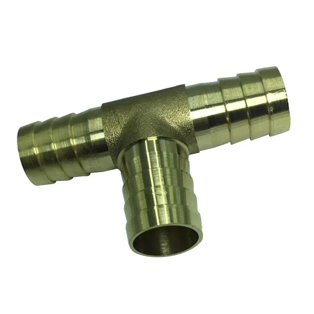 Brass T Pipe Fitting External Thread T Shaped Connection Coupling