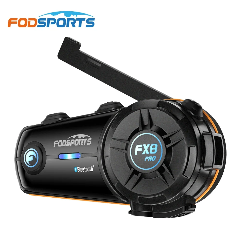 FODSPORTS FX8 Pro MP3 Music Player Speaker Helmet Headset Wireless Hands-free Call Phone Kit Motorcycle Waterproof Earphone for