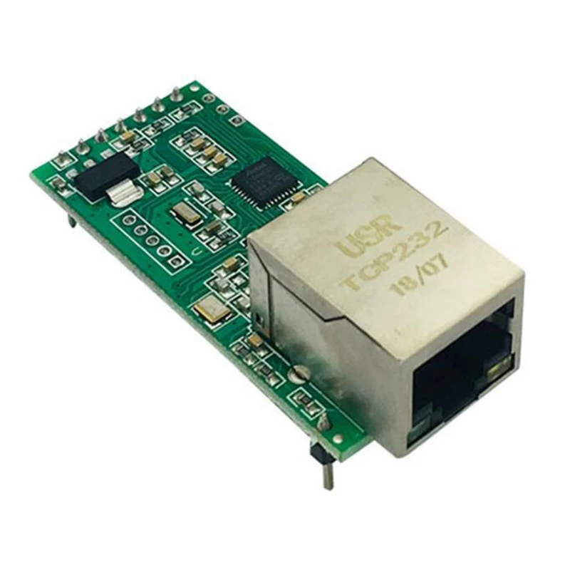 Imagem -05 - Módulo Minúsculo Conversor Ethernet Serial Usr-tcp232-t2 Uart Ttl para Módulo Tcpip Suporte Dhcp e Pdf Pcs