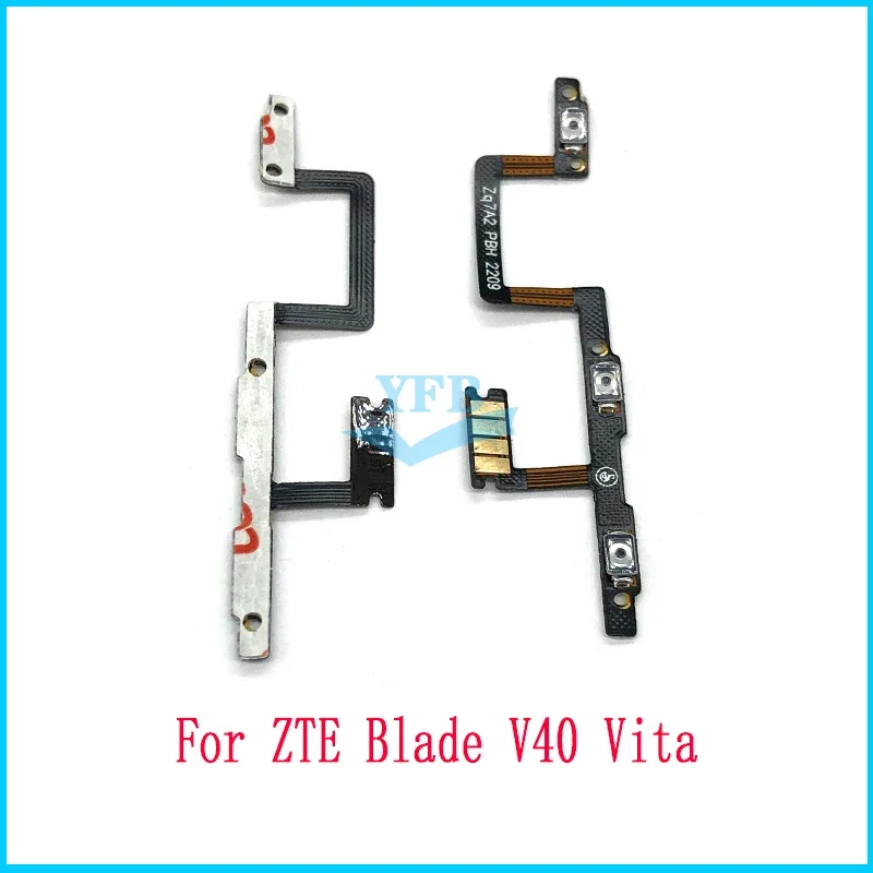 For ZTE Blade V V10 V20 V30 V40 V2020 Vita Smart Power On Off Volume Up Down Switch Side Button Flex Cable