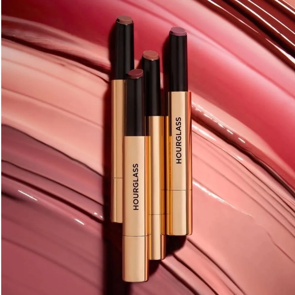 Hourglass Korean Volumizing Glossy Lip Balm Baume Brillant Volumateur SENSE DESIRE RISE IMPULSE Solid Lip Glaze Lasting Lipstick