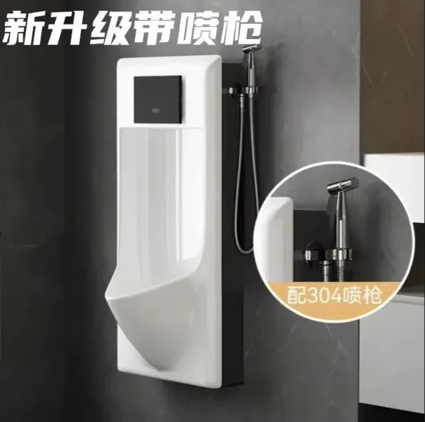 

Wall-mounted urinal, toilet, standing wall-mounted urinal, splash-proof urinal, toilet automatic induction integration Hot sales