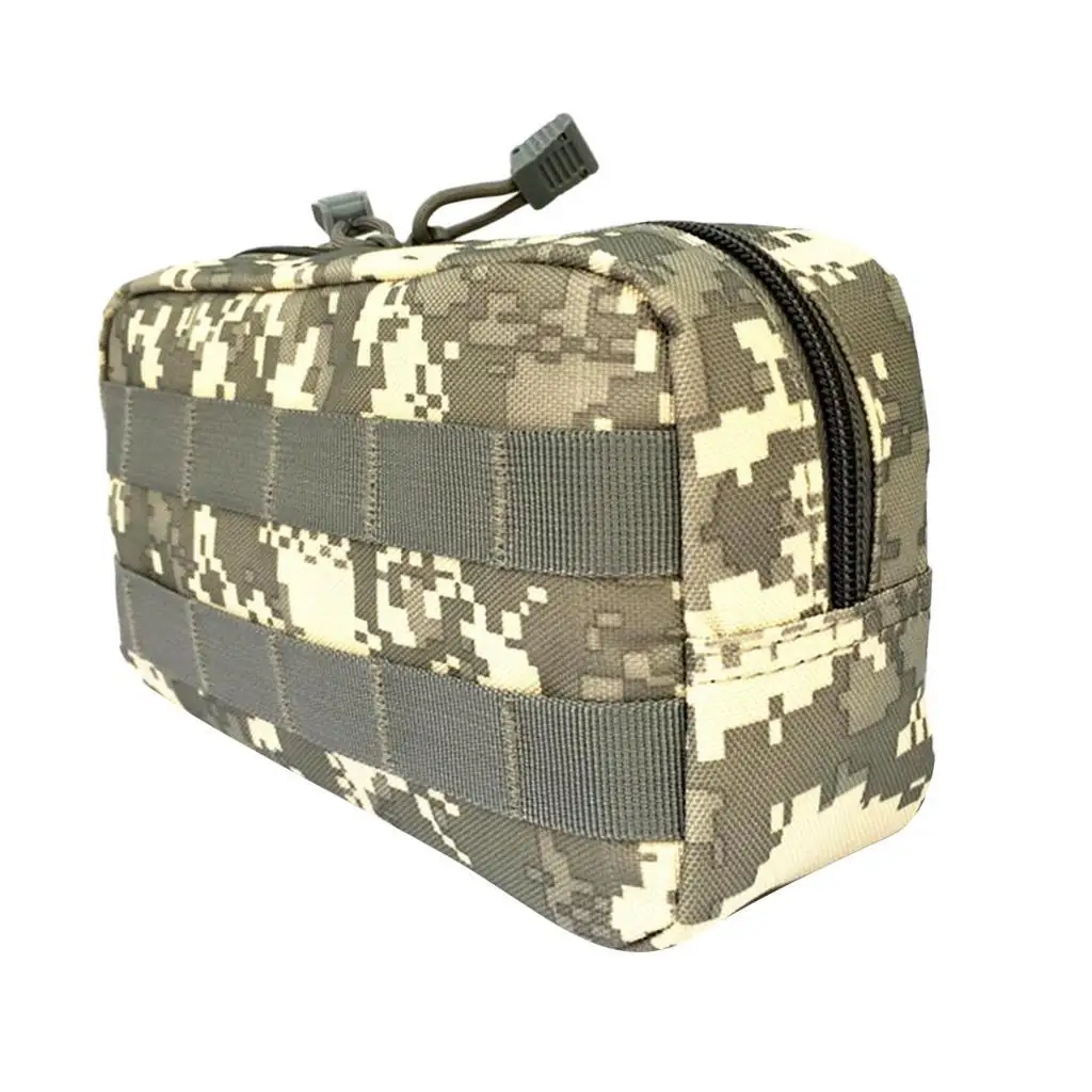 Backpack Utility Pouch Waterproof Molle Vest Belt First Aid Storage Bag for Outdoor Activities